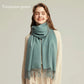 Wool Winter Scarf Women Scarves Adult Scarves for ladies 100% Wool scarf women Fashion Cashmere Poncho Wrap