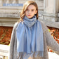 Wool Winter Scarf Women Scarves Adult Scarves for ladies 100% Wool scarf women Fashion Cashmere Poncho Wrap