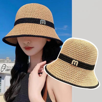 New Outdoor UV Protection Sun Hat Summer Women's Bucket Foldable Basin Sunscreen Cap