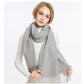 Wool Winter Scarf Women Scarves Adult Scarves for ladies 100% Wool scarf women Fashion Cashmere Poncho Wrap