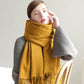 Wool Winter Scarf Women Scarves Adult Scarves for ladies 100% Wool scarf women Fashion Cashmere Poncho Wrap