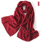 Soft Non-Irritating 100% Wool Warm Knitted Scarf Diamond Openwork Light Pashmina Neck Warmer Solid Color Women Accessories