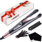 2 in 1 Hair Straightener And Curler Twist Straightening Curling Iron Professional Negative Ion Fast Heating Styling Flat Iron