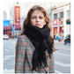 Wool Winter Scarf Women Scarves Adult Scarves for ladies 100% Wool scarf women Fashion Cashmere Poncho Wrap