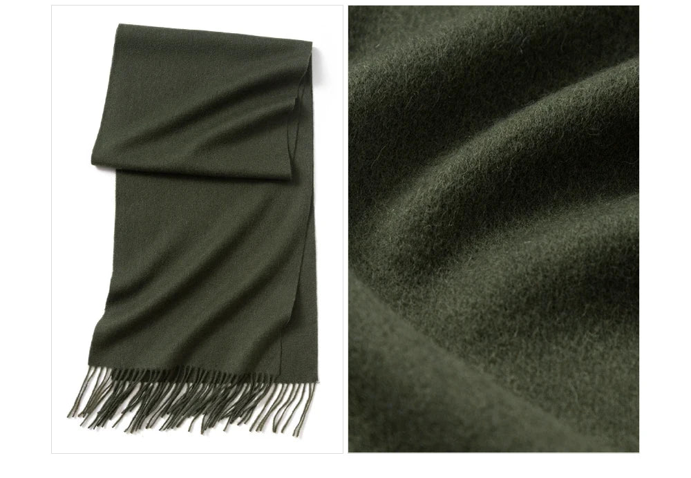 Wool Winter Scarf Women Scarves Adult Scarves for ladies 100% Wool scarf women Fashion Cashmere Poncho Wrap