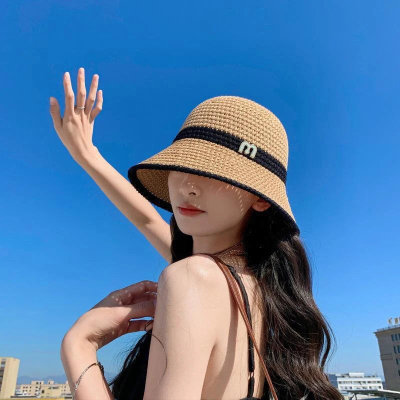 New Outdoor UV Protection Sun Hat Summer Women's Bucket Foldable Basin Sunscreen Cap