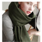 Wool Winter Scarf Women Scarves Adult Scarves for ladies 100% Wool scarf women Fashion Cashmere Poncho Wrap